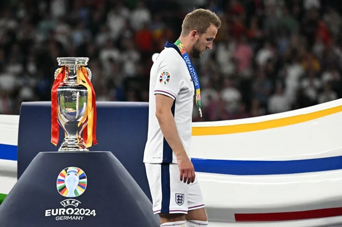 Ảnh Harry Kane buồn sau trận thua