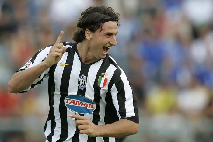 Ảnh Ibrahimovic trong màu áo Juventus