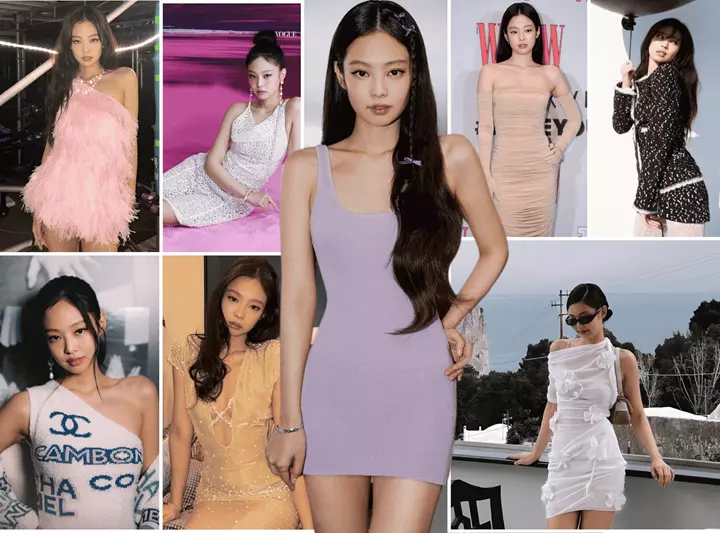 Ảnh Jennie Mặc Váy Body – Gợi Cảm Nhưng Vẫn Thanh Lịch