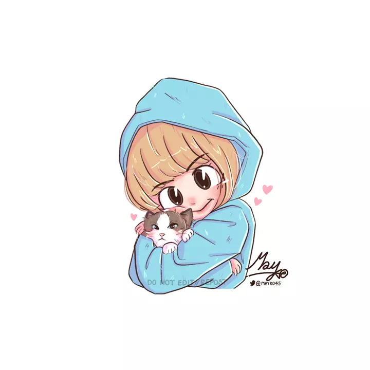 Ảnh Lisa cute phong cách chibi