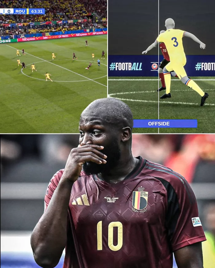 Ảnh Lukaku việt vị – Thương hiệu khó quên