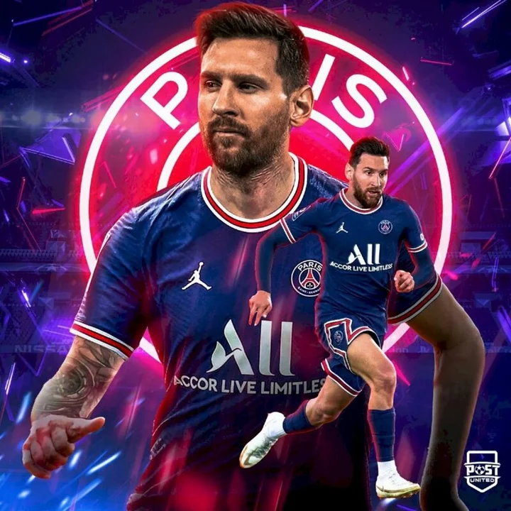 Ảnh Messi ở PSG