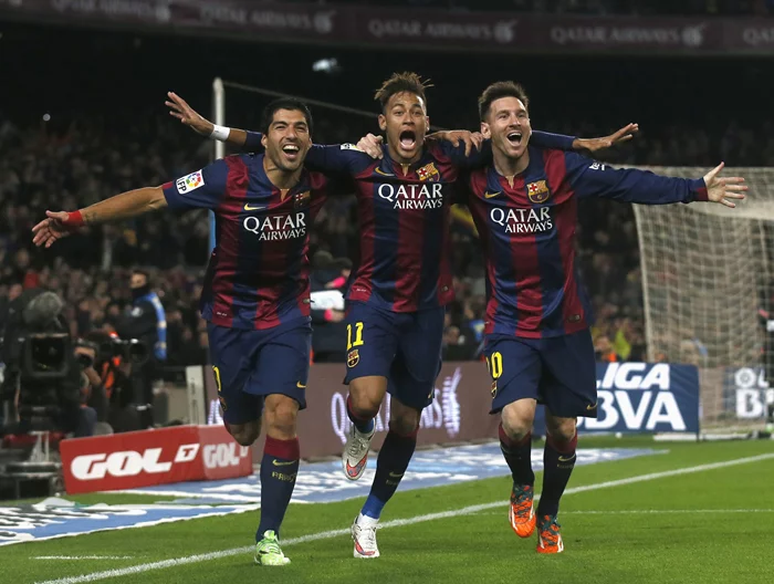 tam tấu huyền thoại MSN (Messi – Suarez – Neymar) tại Barcelona