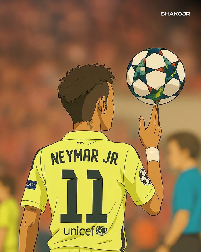 ảnh Neymar anime