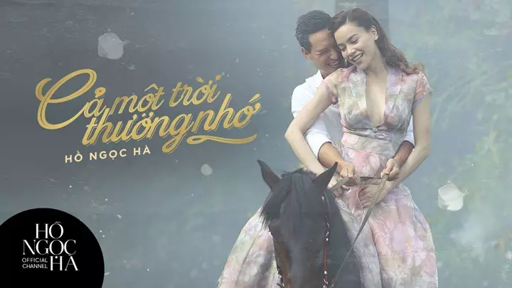 Hình ảnh ca sĩ Hồ Ngọc Hà trong MV "Cả một trời thương nhớ"