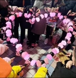 [Ảnh Lighstick BlackPink] - Hình Ảnh Búa Hồng Black Pink Chính Hãng