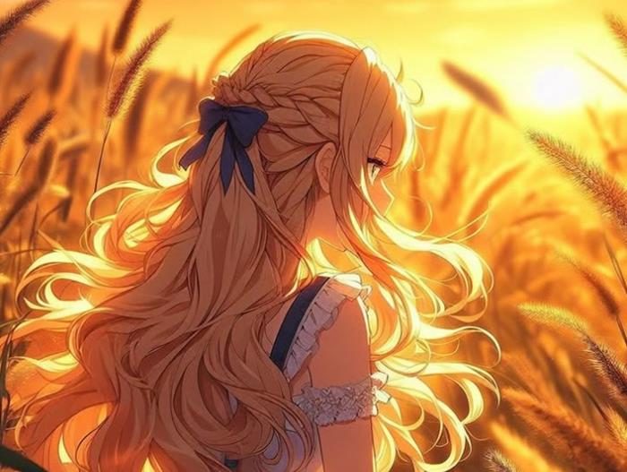 ảnh cô gái buồn quay lưng anime