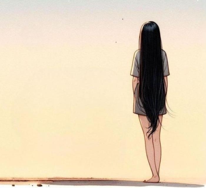 Avatar Cô Gái Quay Lưng tóc dài