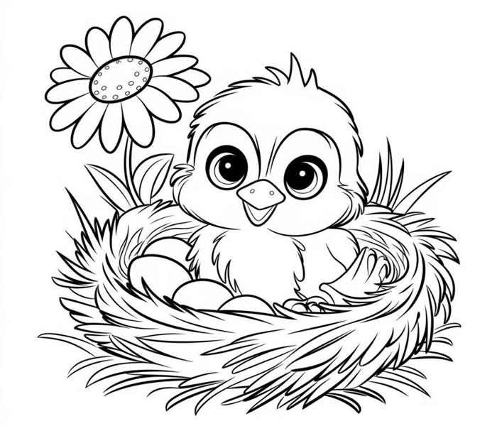 Ảnh con chim cute, đáng yêu