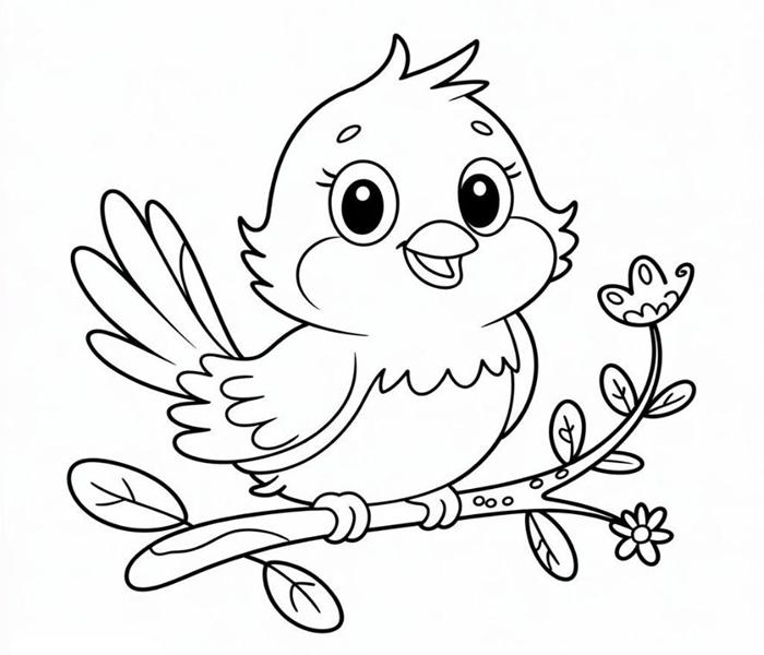 Ảnh con chim cute, đáng yêu