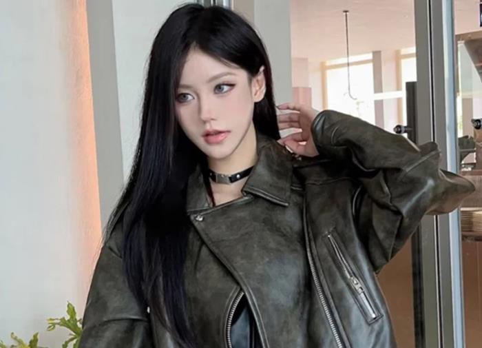 Ảnh gái xinh tóc dài ngầu