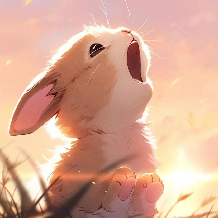 Ảnh con thỏ cute dễ thương