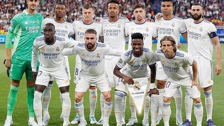 Đội hình Real Madrid 2022