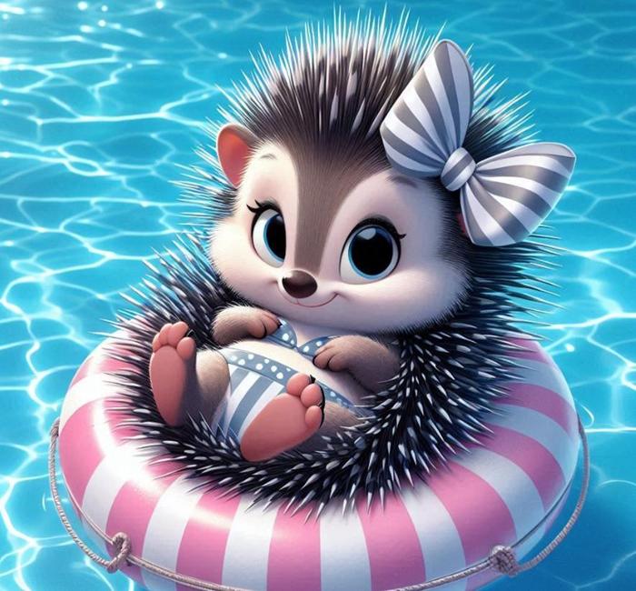 Ảnh động vật chibi cute