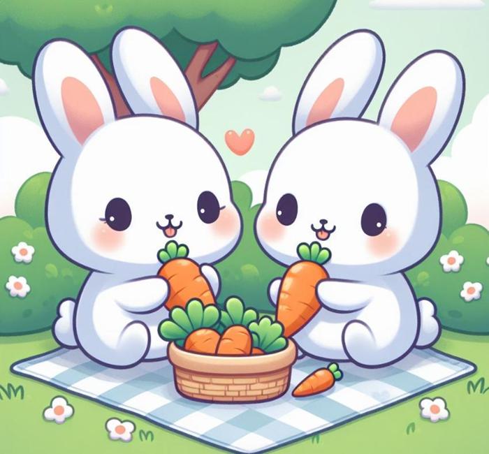 Ảnh động vật chibi cute