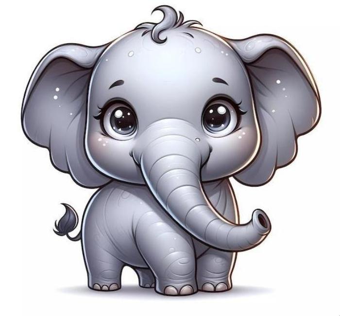 Ảnh động vật chibi cute