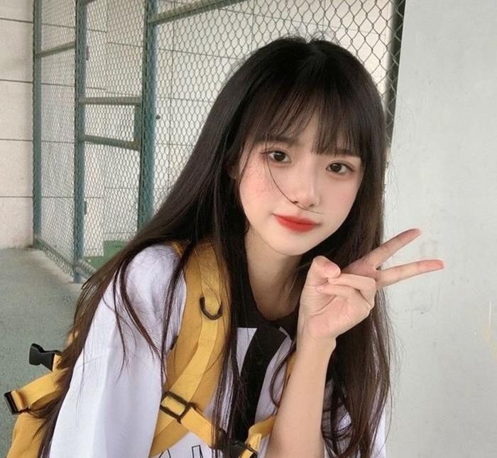 hình gái đẹp tóc dài 17 tuổi