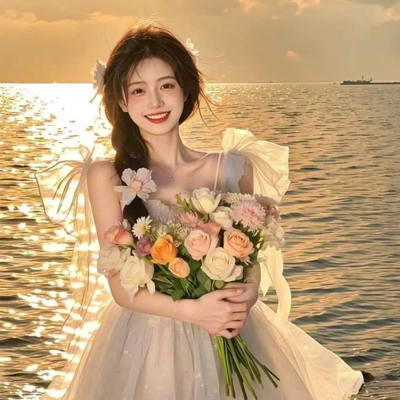 Tuyển Chọn +99 Hình Ảnh Cô Gái Cầm Hoa Đẹp, Ấn Tượng Nghệ Thuật