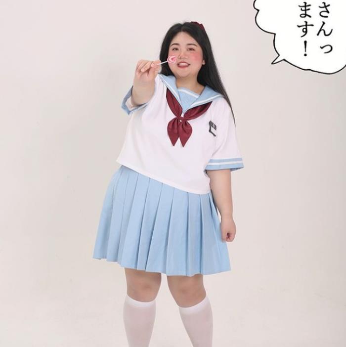 hình cô gái mập cosplay anime