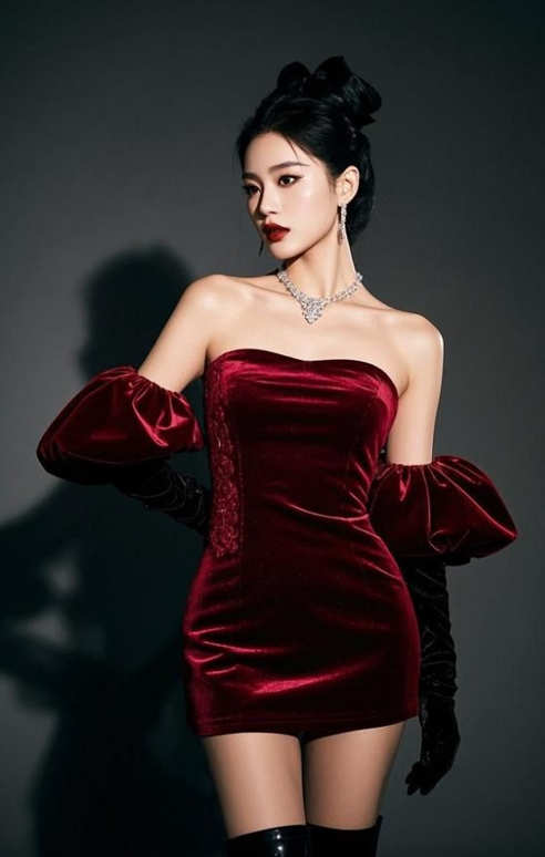 gái đẹp mặc váy ngắn kiêu kì