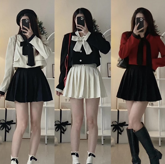 Khám Phá +50 Hình Ảnh Gái Xinh Mặc Váy Xếp Ly Ngắn Cute, Đáng Yêu