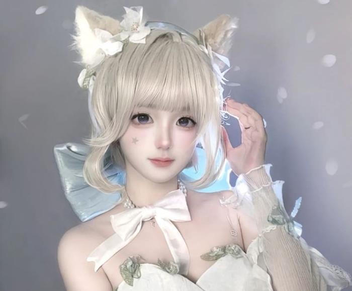 ảnh gái cosplay mèo con