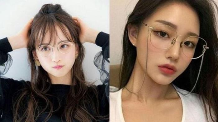  gái xinh đeo kính ngọt ngào thu hút mọi ánh nhìn