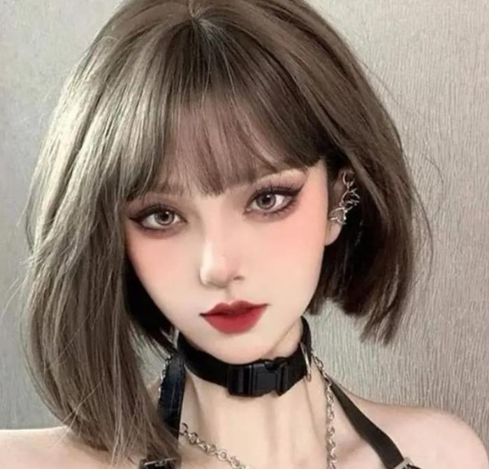 gái xinh tóc ngắn dễ thương