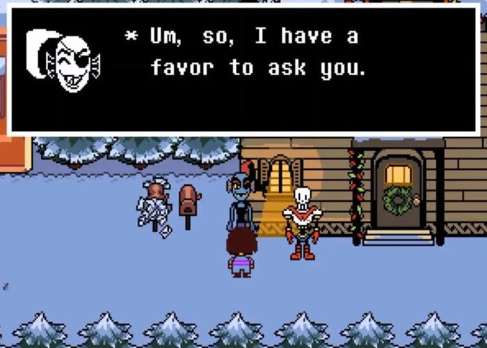 Ảnh trong game Undertale