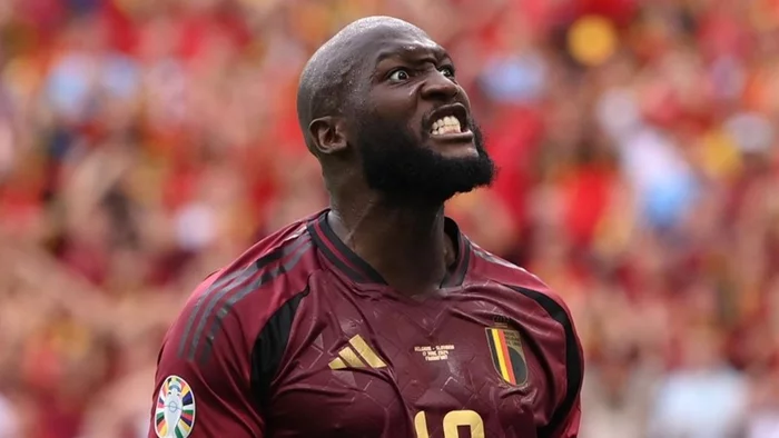 ảnh Lukaku quyết đoán tại World Cup