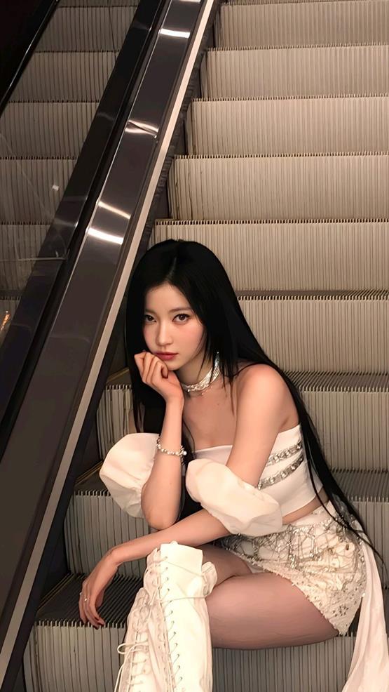 Ảnh mẫu nữ Hàn phong cách kiêu kì
