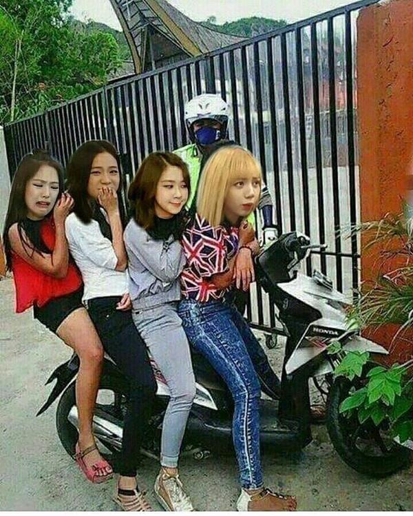 Ảnh chế con gái - nhóm nhạc blackpink