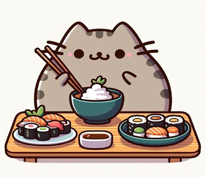 [Ảnh Pusheen] Tuyển Chọn +88 Hình Mèo Pusheen Cute – Avt, Hình Nền