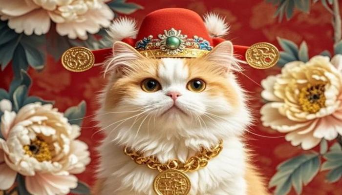Ảnh mèo vàng đẹp, cute