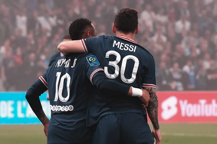 ảnh Messi và Neymar