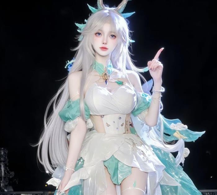 hình gái ngực đẹp cosplay đẹp
