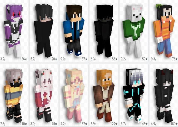 Ảnh nhân vật Minecraft