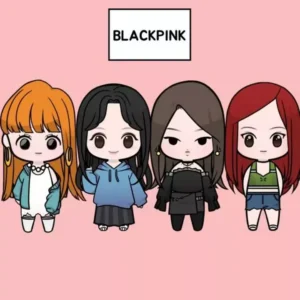 Hình Ảnh BlackPink Chibi Cute - Ảnh Anime BklackPink Hot