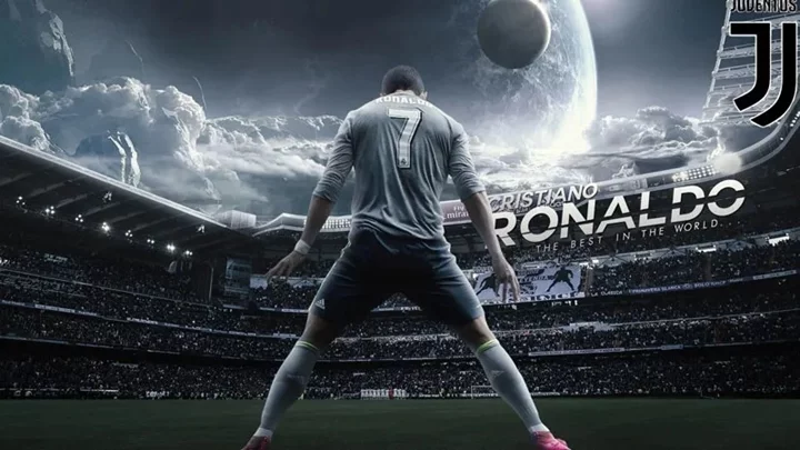 Ronaldo ăn mừng siuuu