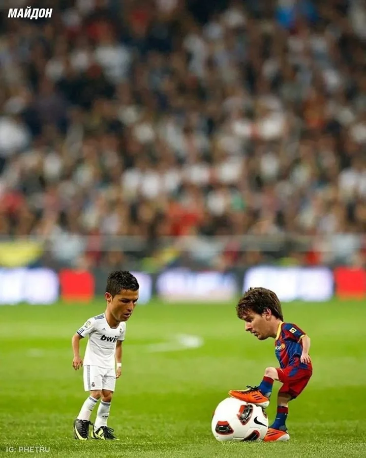 Ảnh Ronaldo và Messi chế – Khi fan sáng tạo không giới hạn