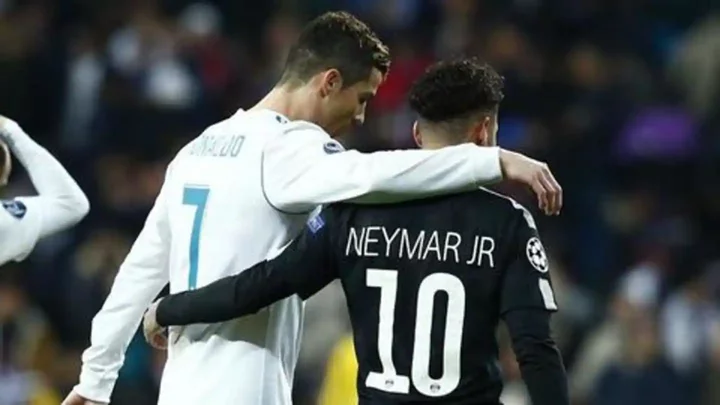 Ảnh Ronaldo và Neymar