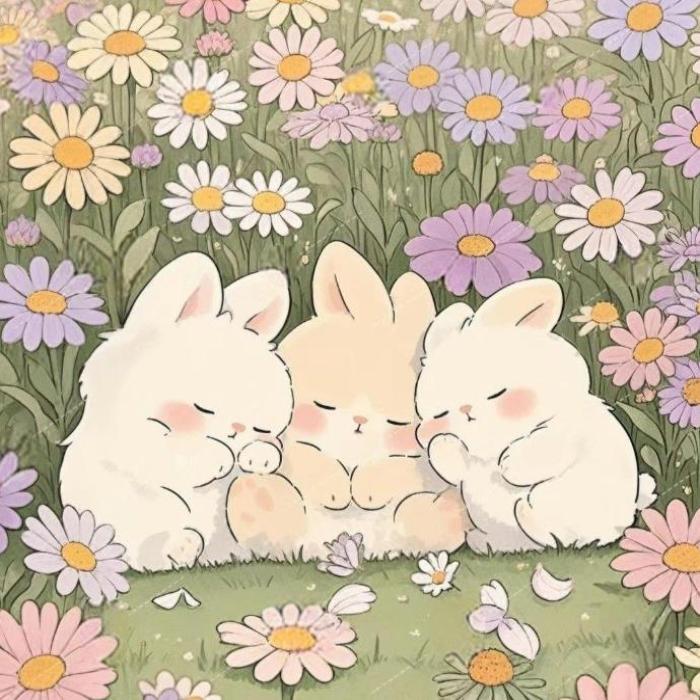 Hình ảnh con thỏ anime cute