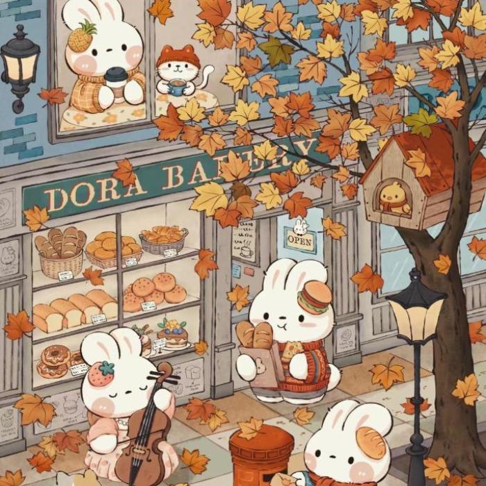 Hình ảnh con thỏ anime cute