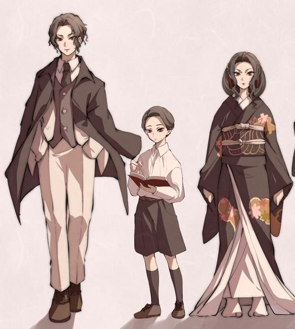 Ảnh gia đình anime quý tộc