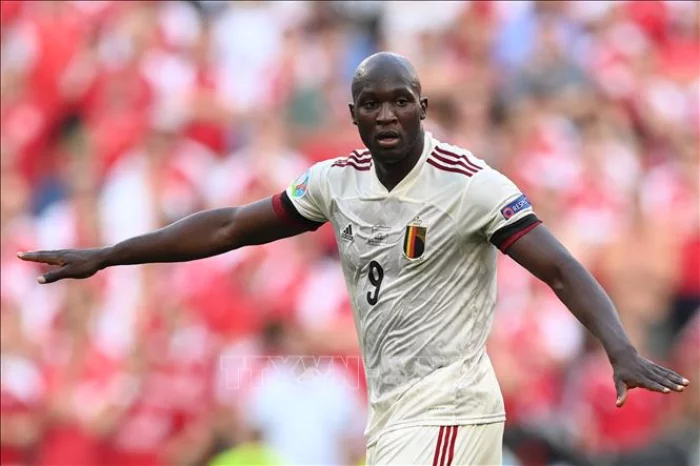 ảnh Lukaku đội tuyển Bỉ Euro-2020