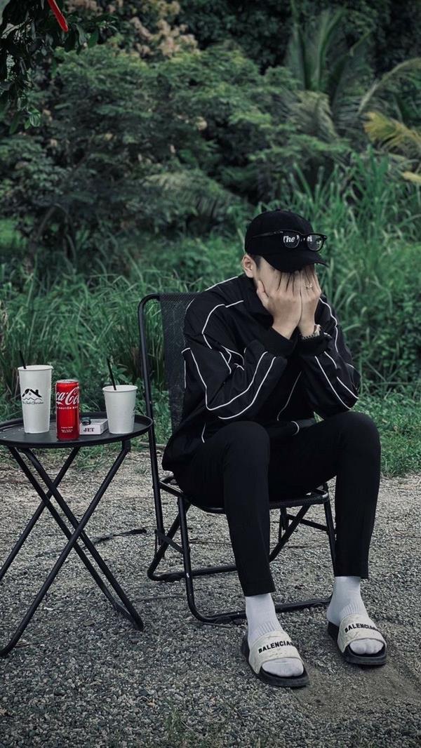 Ảnh đội mũ che mặt nam đẹp