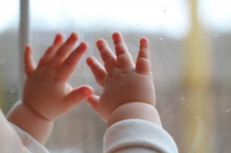 Ảnh bàn tay em bé nhỏ nhắn dễ thương