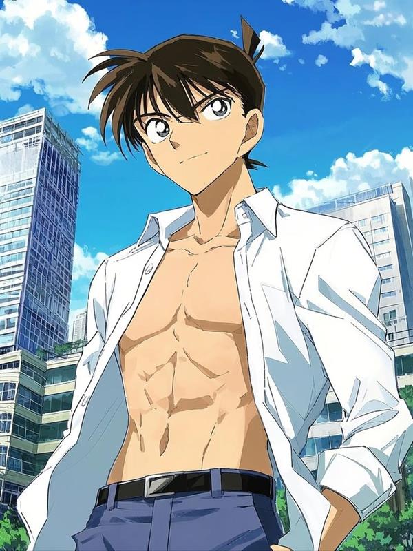 Ảnh hoạt hình nam - Shinichi Kudo
