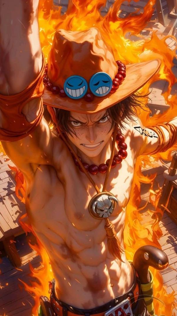 Trai đẹp hoạt hình one piece - ACE