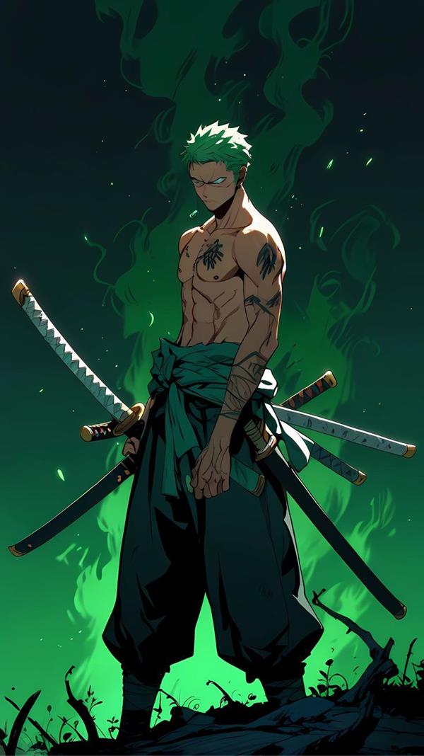 Trai đẹp hoạt hình one piece - Roronoa Zoro